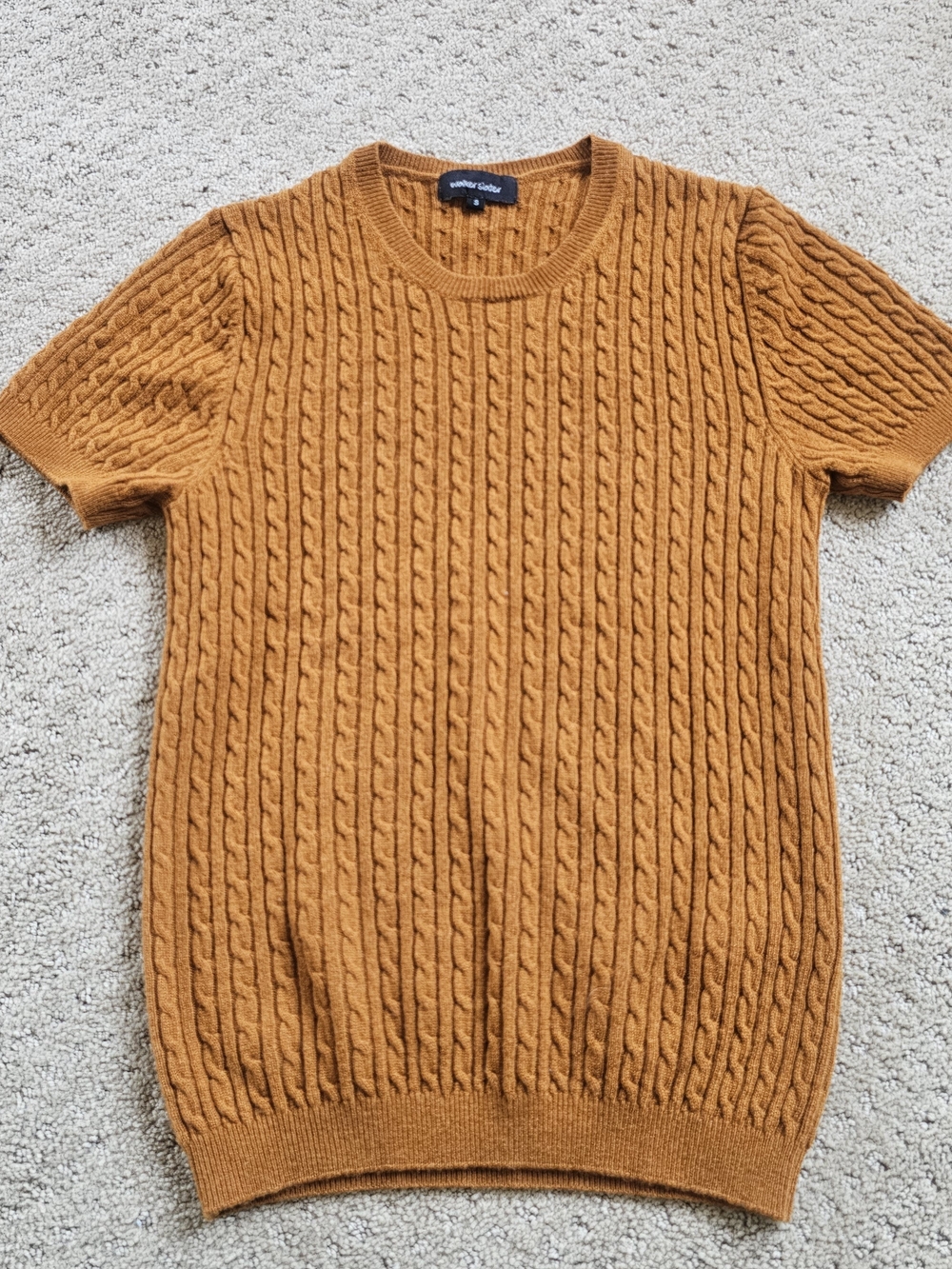 Walker Slater Mellissa Cable Knit Sweater Top